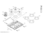 Схема №2 T26CR51S0 3G+W NE VG60R/15 с изображением Варочная панель для духового шкафа Bosch 00773455