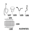Схема №5 DWFA141202 (F081924) с изображением Микромодуль для посудомойки Indesit C00294473