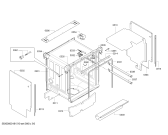 Схема №5 SMU86P05DE, Exclusiv, Made in Germany с изображением Передняя панель для посудомоечной машины Bosch 00749291