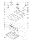 Схема №1 GMF 7521/IXL с изображением Другое для плиты (духовки) Whirlpool 481010547135