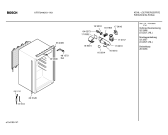 Схема №2 KFL70440 с изображением Дверь для холодильной камеры Bosch 00214777