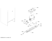 Схема №4 KGN39XD18R с изображением Дверь для холодильника Bosch 00772458