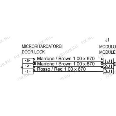 Электролиния для стиралки Indesit C00115892 в гипермаркете Fix-Hub