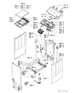 Схема №1 WATS 1000 с изображением Декоративная панель для стиралки Whirlpool 481245213989