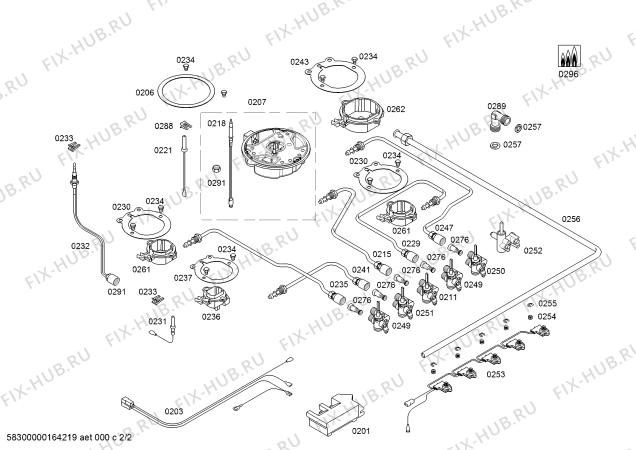 Схема №1 PCQ715M90E ENC.PCQ715M90E 4G+1W M.S.BO70F IH5 с изображением Термоэлемент Bosch 00615722