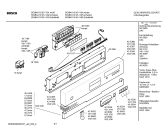 Схема №4 SGU84A22 Exclusiv с изображением Передняя панель для посудомоечной машины Bosch 00435386