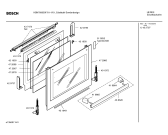 Схема №4 HBN760850F с изображением Фронтальное стекло для духового шкафа Bosch 00472960