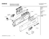 Схема №5 SE56T570EU с изображением Передняя панель для посудомоечной машины Siemens 00439286