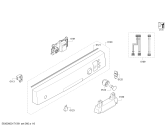 Схема №5 SMS43D02TR SilencePlus с изображением Панель управления для посудомойки Bosch 00743655