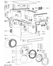 Схема №1 WAK 5400-1 с изображением Декоративная панель для стиральной машины Whirlpool 480111100116