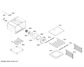 Схема №10 PRD484EEG с изображением Коллектор для плиты (духовки) Bosch 00144572