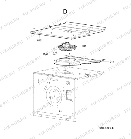 Схема №6 BTG 7602/1 IN с изображением Субмодуль для плиты (духовки) Whirlpool 482000007540
