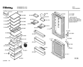 Схема №3 3FG5692BC с изображением Поднос для холодильной камеры Bosch 00360912