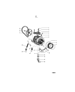 Схема №4 WT 1475 E с изображением Клавиша для стиралки Whirlpool 488000304376