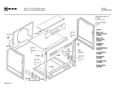 Схема №4 B1131W0 10310115 с изображением Панель для плиты (духовки) Bosch 00282958
