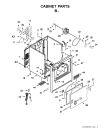 Схема №3 3SWED4800YQ с изображением Винтик Whirlpool 480112100555