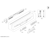 Схема №6 DGS6738 с изображением Кнопка для посудомоечной машины Bosch 00612373