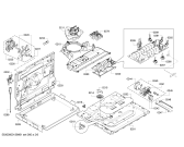 Схема №3 HBA63B450A с изображением Фронтальное стекло для духового шкафа Bosch 00682996