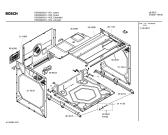 Схема №6 HEN6822 с изображением Панель управления для плиты (духовки) Bosch 00369491