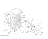 Схема №3 CWF14E20NL с изображением Панель управления для стиральной машины Bosch 00742812