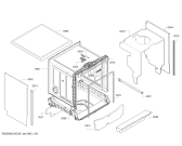 Схема №6 SMS40D42EU AquaStop с изображением Панель управления для посудомойки Bosch 00732264