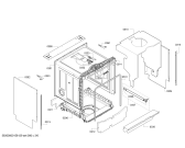 Схема №4 SMS50E38AU с изображением Шарнир для посудомоечной машины Bosch 00654122