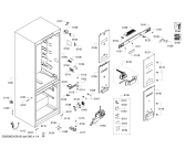 Схема №4 KGN49AR20 с изображением Дверь морозильной камеры для холодильника Bosch 00249301