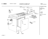 Схема №1 NCU942R с изображением Инструкция по установке/монтажу для компактной кухни Bosch 00517095