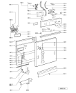 Схема №2 ADG 8730 IX с изображением Панель для посудомоечной машины Whirlpool 481245372881