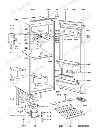 Схема №1 KVI 1649 с изображением Дверца для холодильной камеры Whirlpool 481244028859
