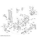 Схема №6 SGI55E35EU с изображением Передняя панель для электропосудомоечной машины Bosch 00445951