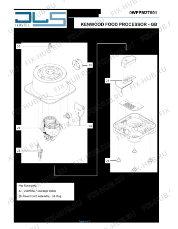 Kenwood Food Processor Instruction Manual FPM270 series