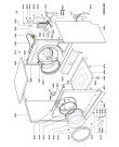 Схема №3 MYU055MCWG OS с изображением Барабан, полубак, бак Whirlpool 481241818771