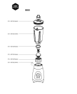 Схема №1 6666 с изображением Передача для электроблендера Seb FS-3073026666