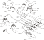 Схема №6 G61103BX (330668, P23A2-26VT) с изображением Обшивка для духового шкафа Gorenje 332386