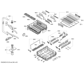 Схема №4 SMI69M35EU с изображением Корзина для посуды для посудомойки Bosch 00680382