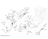 Схема №5 CM250130 с изображением Панель для электрокофемашины Bosch 00653495