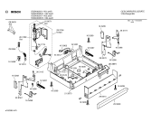 Схема №5 SGS4002II с изображением Передняя панель для электропосудомоечной машины Bosch 00351196