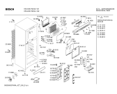 Схема №2 KS40U601NE с изображением Решетка для холодильной камеры Bosch 00437034