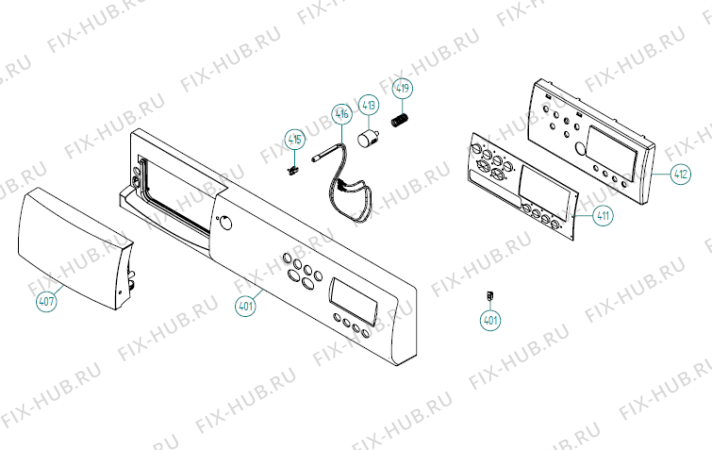 Взрыв-схема стиральной машины Gorenje T760 AU   -White (900002586, TD33AU) - Схема узла 04