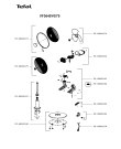 Схема №1 VF3645Y0/75 с изображением Электромотор для обогревателя (вентилятора) Tefal FS-00000236