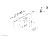 Схема №6 SMD65N64EU, SuperSilence с изображением Передняя панель для электропосудомоечной машины Bosch 11009962