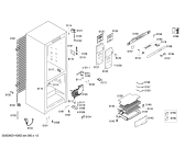 Схема №2 KG33NV43 с изображением Дверь морозильной камеры для холодильной камеры Siemens 00684394