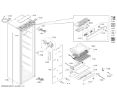 Схема №3 RF287303CN Gaggenau с изображением Дверь для холодильной камеры Siemens 00716048