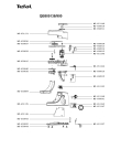 Схема №5 QB505138/900 с изображением Корпусная деталь для кухонного комбайна Tefal MS-651135