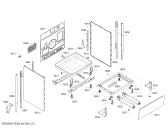 Схема №6 HCE748323W с изображением Стеклокерамика для духового шкафа Bosch 00712059