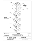 Схема №4 BEKO FSA 21300 (7502920040) с изображением Элемент корпуса для холодильной камеры Beko 4610570100