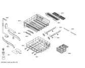 Схема №5 SE54A677 Extraklasse с изображением Кнопка для электропосудомоечной машины Bosch 00420603