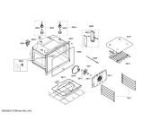 Схема №7 HBL3550UC с изображением Внешняя дверь для электропечи Bosch 00246546