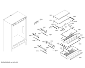 Схема №6 RB472304 Gaggenau с изображением Панель для холодильника Bosch 11023764
